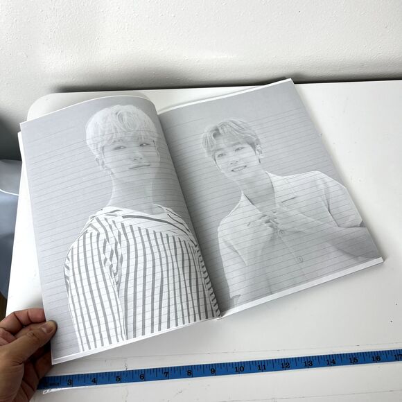 Seventeen KPOP Notebook Printed Lined Pages School Office 8"x11" School Writing - Picture 8 of 14